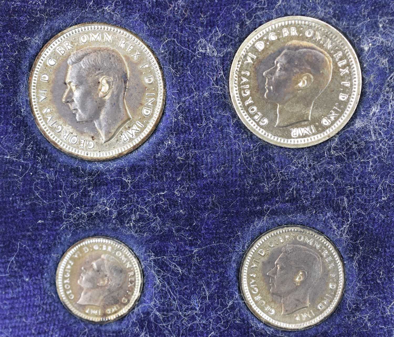 George VI, Maundy Set 1946, 4 coins comprising 4d, 3d, 2d and 1d, each with obv. bare head left,