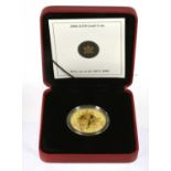 Canada, Gold Proof $350 2006 (.999 gold, 35mm, 35g), 'The Blue Flag', encapsulated in Royal Canadian