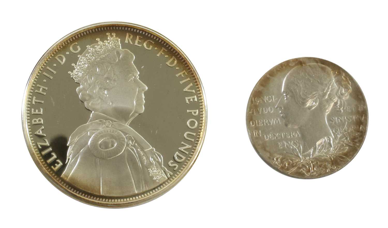 2 x Silver Coin and Medallic Sets, comprising: (1) 'The Diamond Jubilees of two Queens 1897 & 2012', - Image 4 of 7