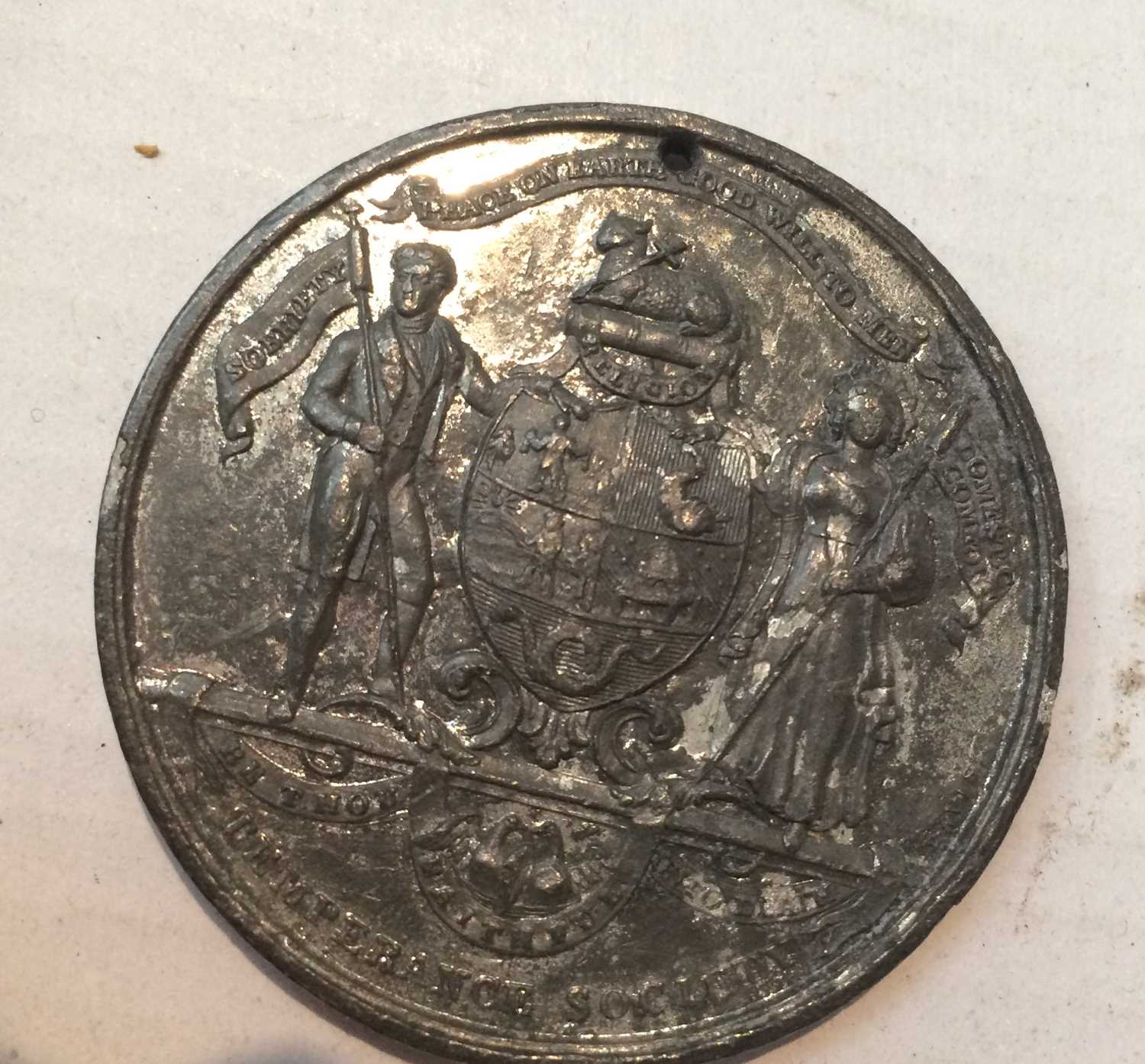 Venice, Francesco Morosini (1688-94) White Metal Medal (61mm, 65.51g), struck to commemorate the - Image 8 of 10