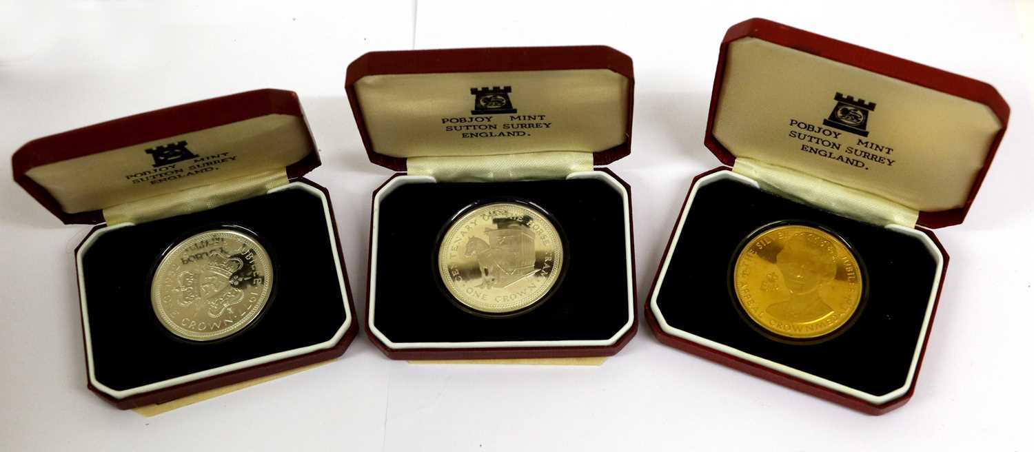 9 x Commonwealth Silver Proof Crowns, Medals and Sets comprising: Bermuda $1 1972 'Silver - Image 4 of 5