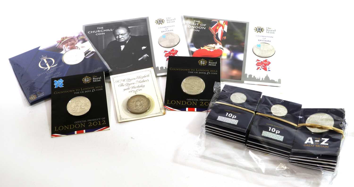 Assorted Commemorative Coin Sets, to include: 1948 'Olympic Year' specimen set from halfcrown to - Image 12 of 15