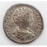 Roman Imperial - Geta (AD 209-11), Denarius (17mm, 3.22g), Rome mint 201 AD, obv P SEPT GETA CAES