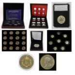 Assorted Silver Proof and Commemorative Coin Collection, to include: The Canada 150 Historic