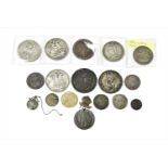 10 x British Silver, comprising :Elizabeth II sixpence 1568 mm coronet, obv. intermediate bust 4B,