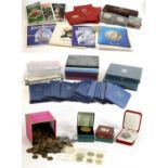 Mixed Collection of Commemorative Coinage, comprising: Specimen Silver Set 1946 'Last of the