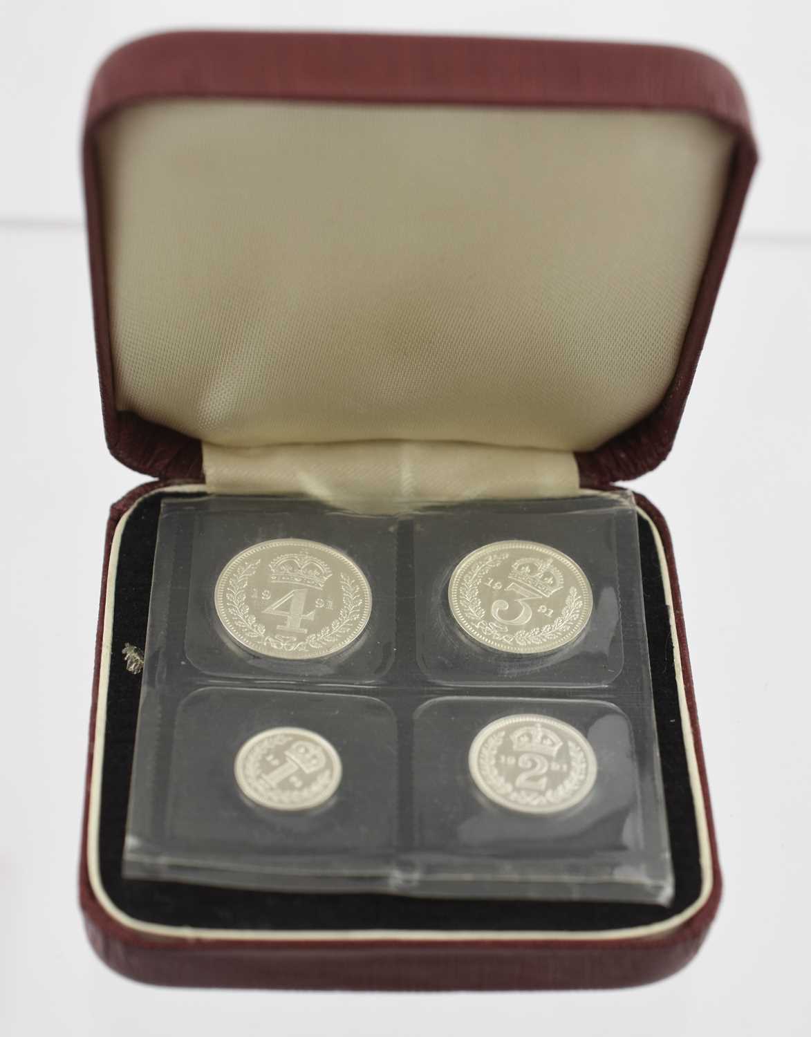Elizabeth II, Maundy Set 1991, 4 coins comprising 4d, 3d, 2d and 1d, each with obv. young bust