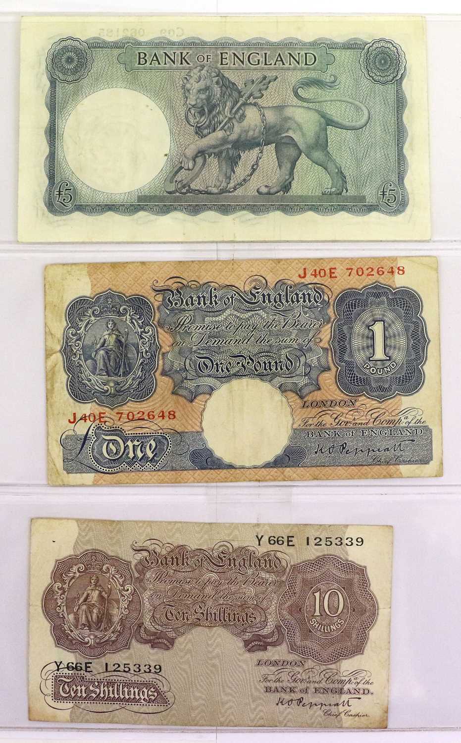 37 x Bank of England, comprising: £50 Series D signed Kentfield prefix E06, GVF; 3 x £20 Series D - Image 12 of 12