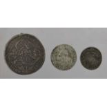 3 x Holy Roman Empire, Silver Coins, comprising: Austria, 3 Kreuzer 1690 (20mm, 1.39g), Hall mint,