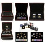 Assorted Commemorative Coin Sets, to include: 1948 'Olympic Year' specimen set from halfcrown to