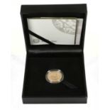 South Africa, Gold Proof ¼oz Krugerrand 2018, 'Armistice Centenary', obv. Paul Kruger bust left,