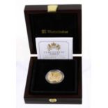Jersey, Proof Gold £1 2013 (.916 gold, 22.5mm, 7.98g) 'Coronation Jubilee', obv. Rank-Broadley