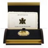 Canada, Gold Proof $350 2003 (.999 gold, 34mm, 38.05g), rev. trillium grandiflorum, encapsulated