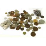 World Coinage, an assorted collection including silver and base metal examples, comprising: 31 x