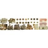 Mixed Collection, comprising: a large quantity of copper and bronze coinage, highlights include: 8 x