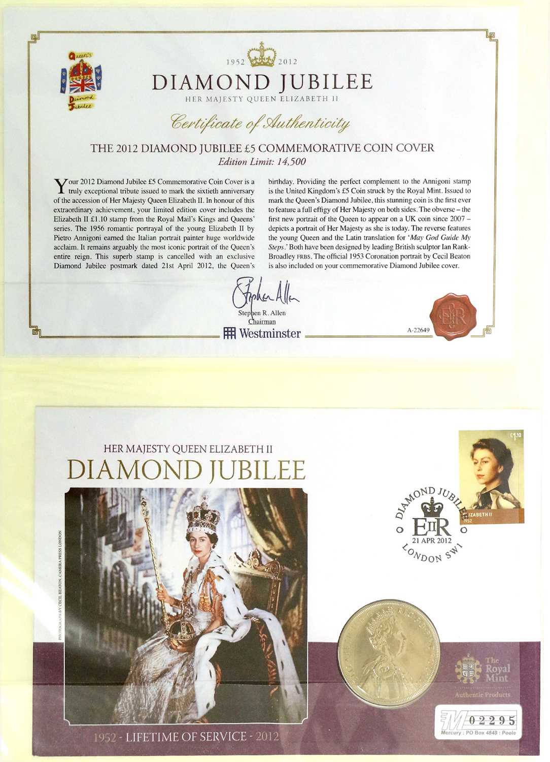 Commemorative Coins and Sets, including: Canada silver proof $100 2014 '75th Anniversary of D- - Image 14 of 24