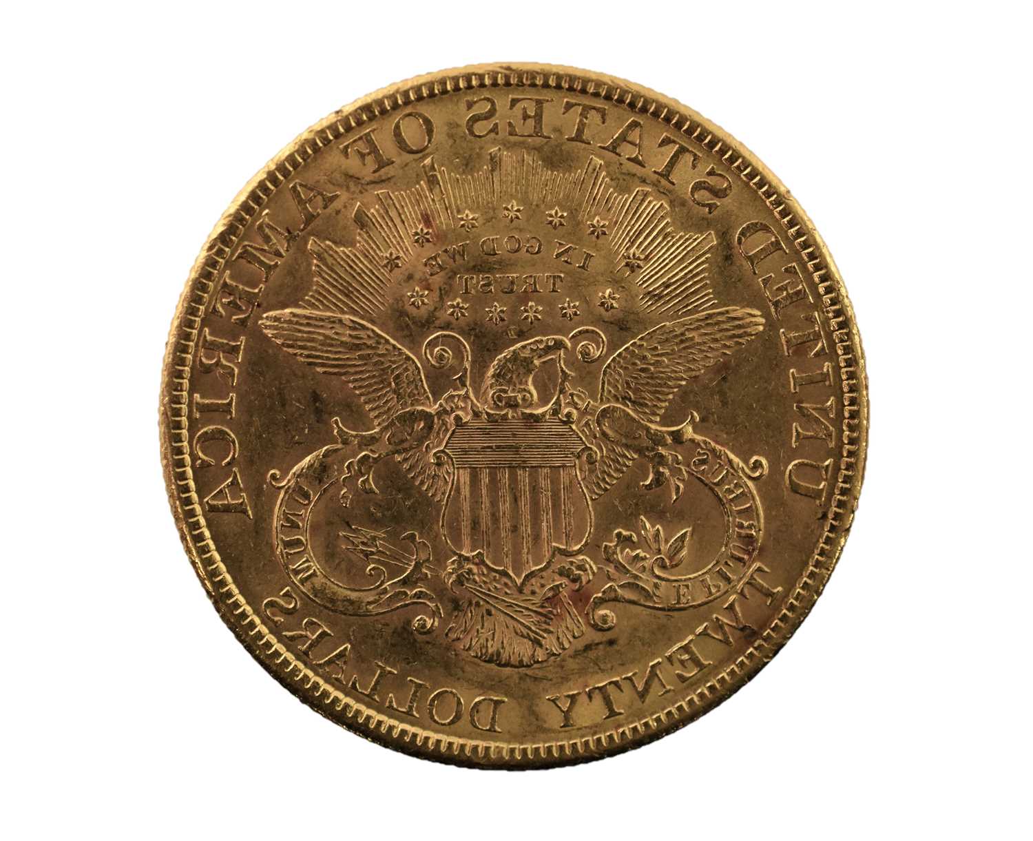 USA, Double Eagle ($20) 1900 (34mm, 33.43g, .900 gold), Philadelphia Mint, obv. Liberty head left - Image 2 of 2