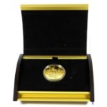 Canada, Gold Proof $350 2000 (.999 gold, 34mm, 38.05g), rev. Pacific Dogwood, encapsulated with