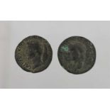 2 x Roman Imperial, AE As comprising: Augustus (27 BC - AD 14) (27mm, 10.27g), M. Salvius Otho