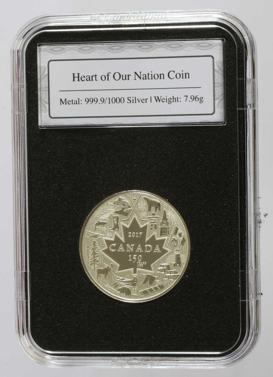 Assorted Silver Proof and Commemorative Coin Collection, to include: The Canada 150 Historic - Image 10 of 19