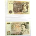 37 x Bank of England, comprising: £50 Series D signed Kentfield prefix E06, GVF; 3 x £20 Series D