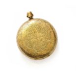 A Full Hunter Pocket Watch, movement signed Illinois Watch Co, Springfield, case stamped