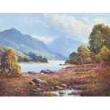 Douglas Falconer"Loch Etive", North West ScotlandSigned, oil on board, 34cm by 44.5cm