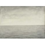 Laurence Stephen Lowry RBA, RA (1887-1976)"The Sea"Signed and dated 1965, pencil, 24.5cm by 34cm