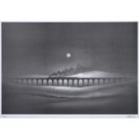 Trevor Grimshaw (1947-2001)"Ribblehead Viaduct"Signed and numbered 70/500, lithograph, 35.5cm by