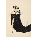 Erté (Romain de Tirtoff) (1892-1990) Russian/French"Don Juan"Signed, inscribed verso, stamped verso,