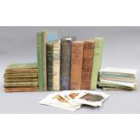 Three Illustrated Victorian Literary Annuals bound as one volume in half leather binding, comprising