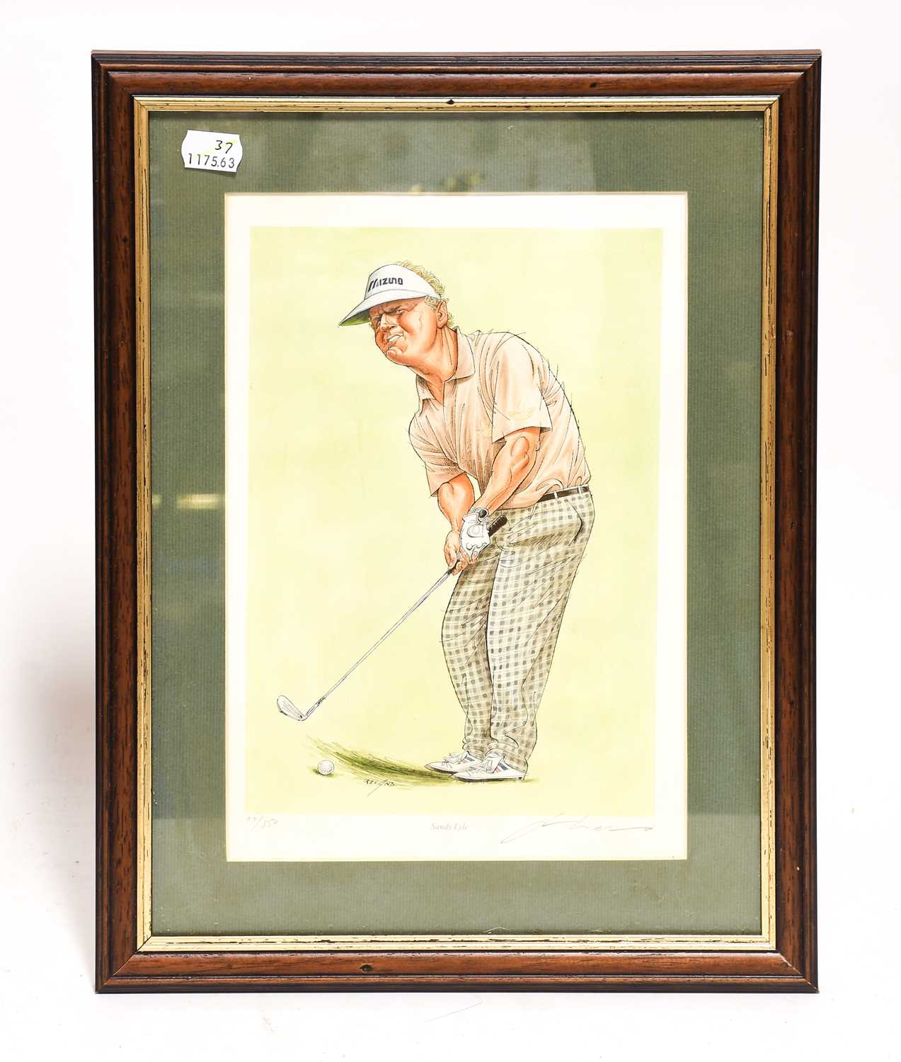 John Ireland Signed Golf Prints - Image 10 of 15