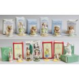 Royal Albert and Beswick Beatrix Potter, Royal Doulton Bunnykins, and Carltonware, fourteen