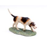 Border Fine Arts 'Foxhound' (Stalking), model No. 050 by Victor HaytonBase lacking, no box or