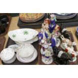A Collection of 18th Century and Later British and European Ceramics, including a Wedgwood creamware
