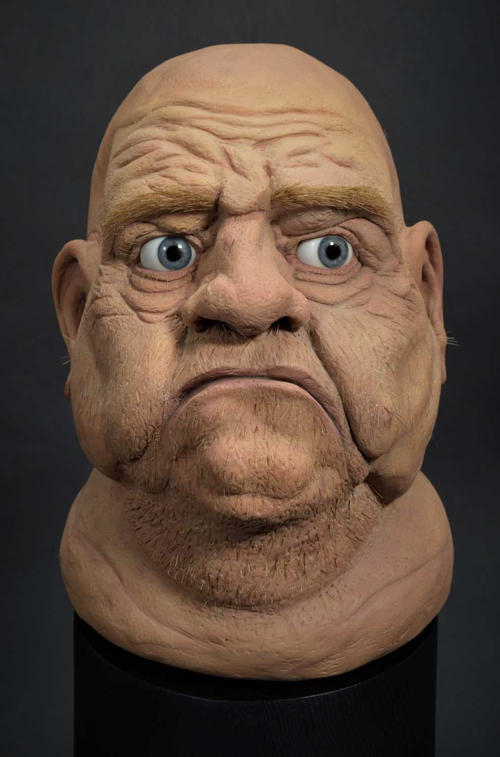 Hyper-realism: "The Fat Man", circa 2022, by World Renowned Taxidermist & Artist Carl Church, - Image 11 of 12