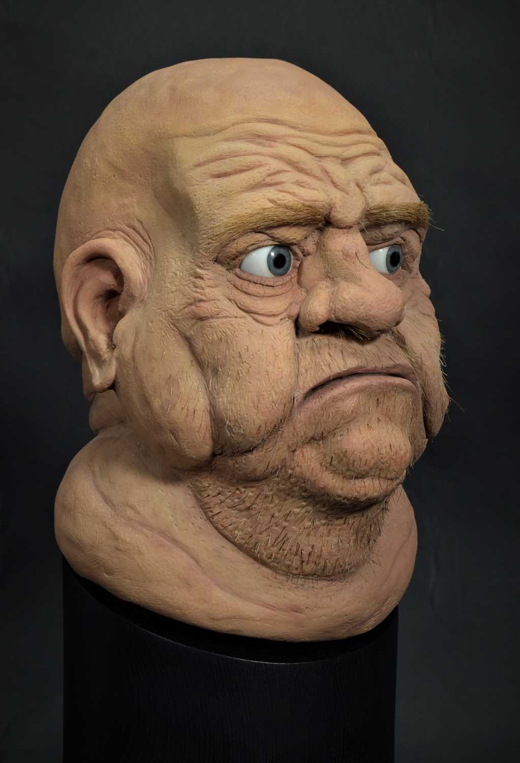 Hyper-realism: "The Fat Man", circa 2022, by World Renowned Taxidermist & Artist Carl Church, - Image 8 of 12