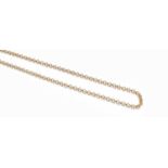 A 9 Carat Gold Trace Link Chain, length 60cmGross weight 22.1 grams.