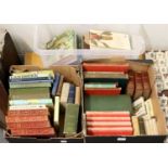 A collection of sporting and natural history books, particularly birds, in three boxes (3)