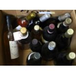 Various Wines, including Château Rieussec, Tokaji Aszu, Chianti, Chablis, Muscat etc. 13 bottles)