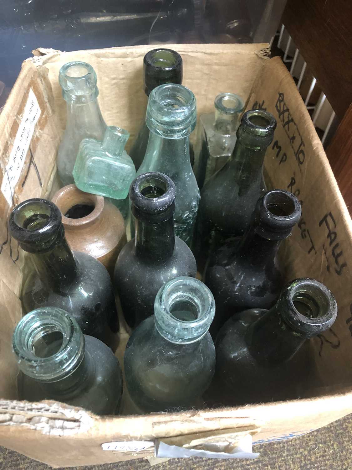 A Large Collection of 19th century Earthenware, Stoneware and Glass Bottles, (eight boxes) - Image 6 of 12