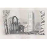 A group of assorted coloured engravings and others of Ripon and surrounding areas, framed (10) (