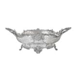 A George V Silver Basket, by Goldsmiths and Silversmiths Co. Ltd., London, 1911