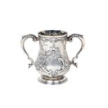 A Victorian Silver Two Handled Cup, by Francis and George Langford, London, 1889, Retailed by Brist