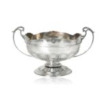 A George V Silver Punch-Bowl, by P. Ashberry and Sons, Sheffield, 1926