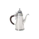 An Elizabeth II Silver Coffee-Pot, by C. J. Vander Ltd., London, 1977