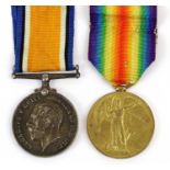 A First World War Pair, awarded to 33555. PTE.I.J.LUBINSKY. R.A.F., comprising British War Medal and