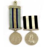 A Royal Observer Corps Medal, (Elizabeth II), awarded to OBSERVER W.H.SYKES; a Service Medal of