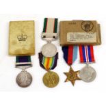 A General Service Medal 1962, with clasp BORNEO, awarded to 23749603 SIG.A.ROSS, R.SIGS., in