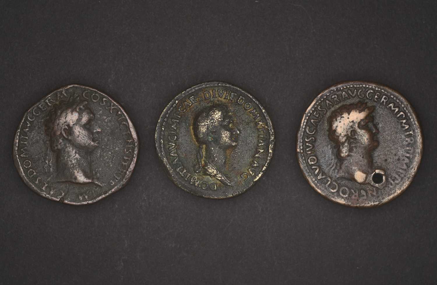 3 x 'Paduan' Medals comprising: (1) Imitation of Domitian (AD 81-96) Sestertius after Giovanni da